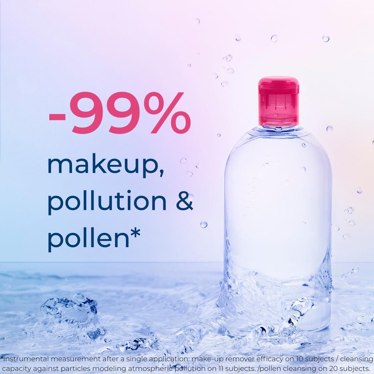 imageBioderma Sensibio H2O Micellar Water Makeup Remover Cleanser Face Cleanser for Sensitive Skin34 Fl Oz Pack of 1