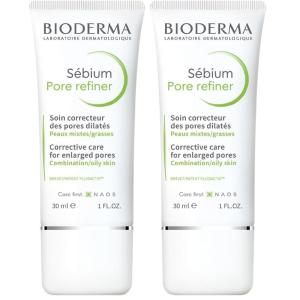 Bioderma Sébium Pore Refiner Cream,Pore Minimizer for Face,Makeup Primer for Oily and Acne-Prone Skin(1 Fl Oz (Pack of 2))