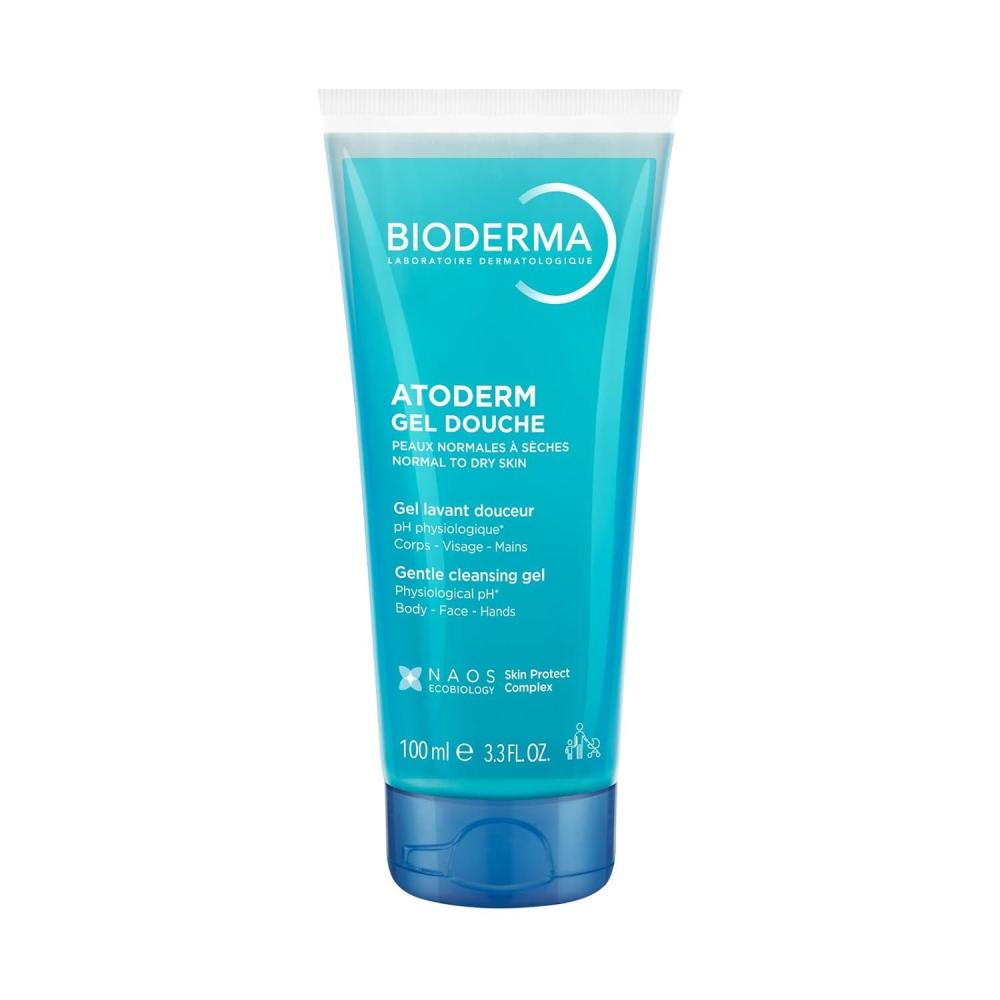 imageBioderma  Atoderm  Hydrating Shower Gel  Moisturizing Face and Body Cleanser  Body Wash for Normal to Dry Sensitive Skin333 Fl Oz Pack of 1