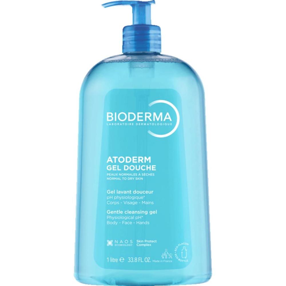 imageBioderma  Atoderm  Hydrating Shower Gel  Moisturizing Face and Body Cleanser  Body Wash for Normal to Dry Sensitive Skin338 Fl Oz Pack of 1