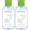 Bioderma – Sébium H2O – Micellar Water – Facial Cleanser and Makeup Remover – Face Cleanser for Combination to Oily Skin(With Pump)