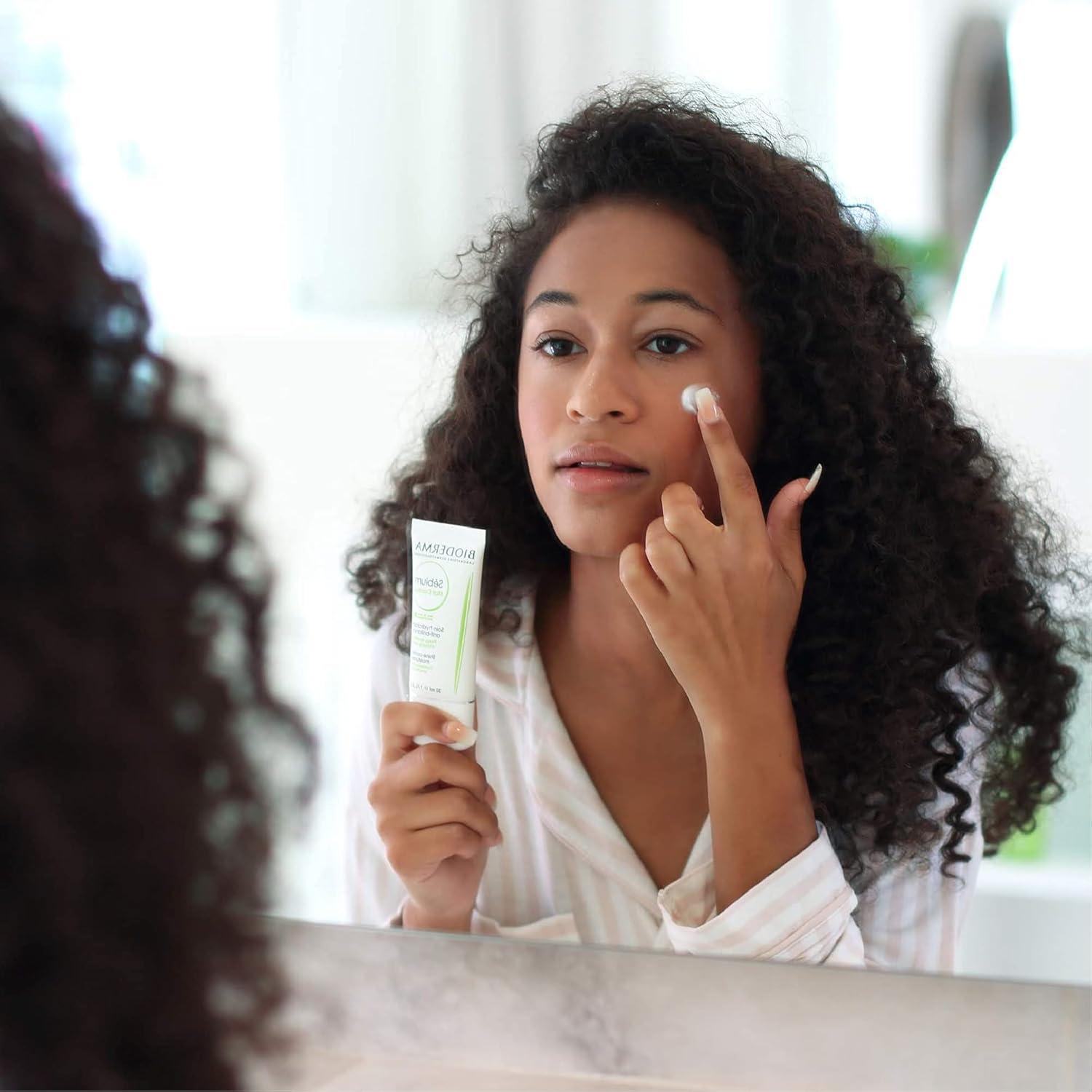imageBioderma Sbium Mattifying Face Lotion Hydrates Daily Face Care Moisturizer for Oily Skin