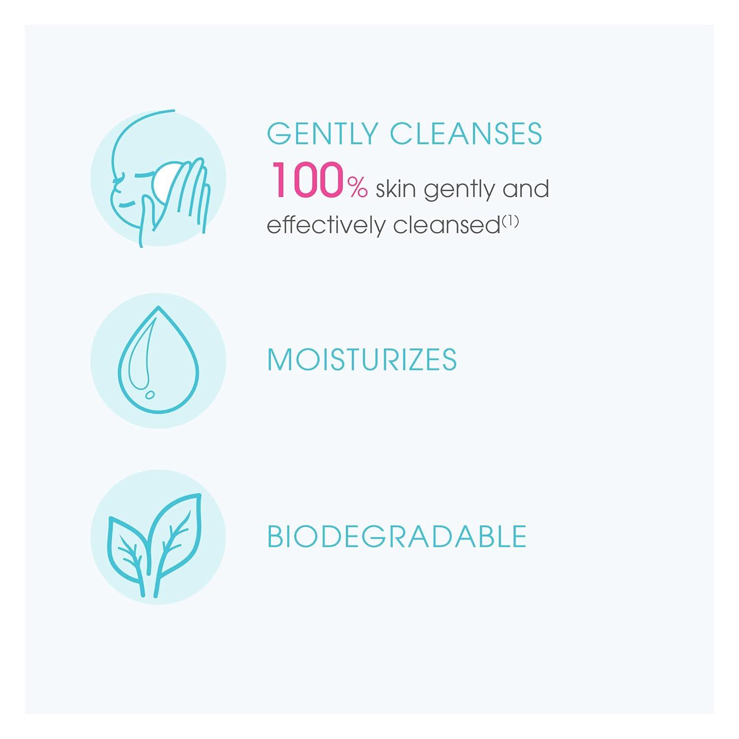 imageBioderma ABCDerm H20 Baby Cleansing Wipes Biodegradable Body Wipes for Newborn and Children